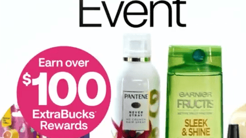CVS 'Epic Beauty Event' Sponsored Snapchat Ad